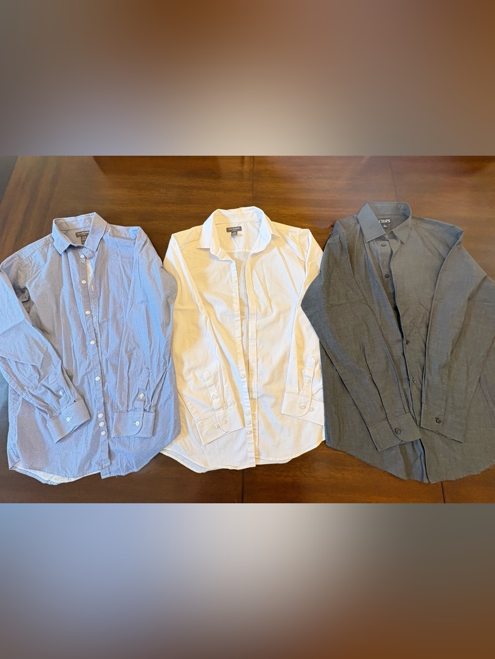 Van Heusen Light Blue Patterned Dress Shirt